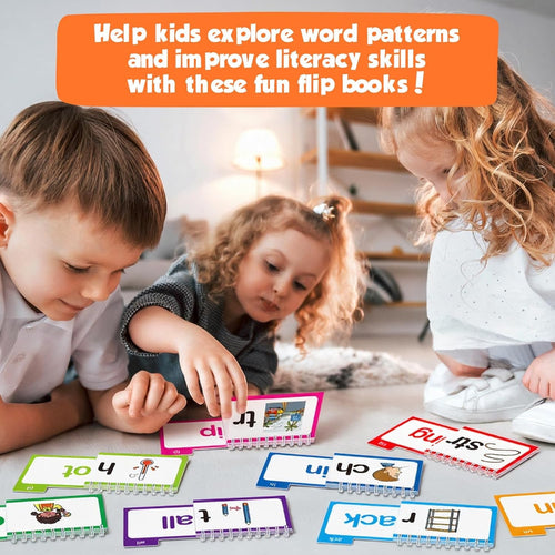 LeapKid™ Read & Rhyme Phonics Flip Books