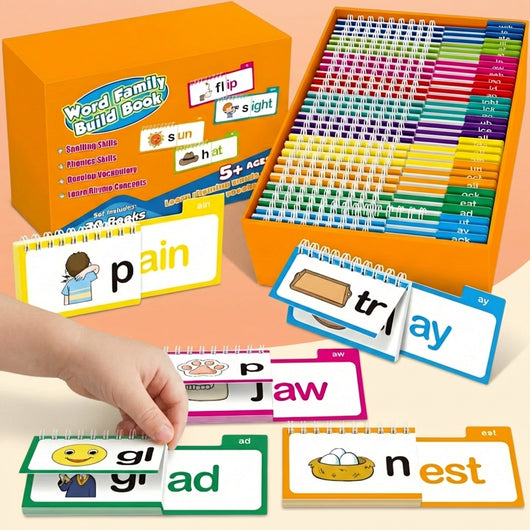 LeapKid™ Read & Rhyme Phonics Flip Books